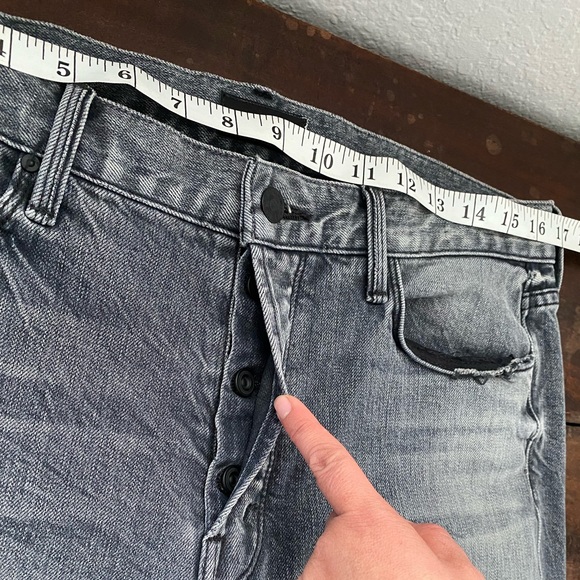 MOTHER JEANS Rider Skimp High Waist Straight Leg Jeans - Picture 8 of 10